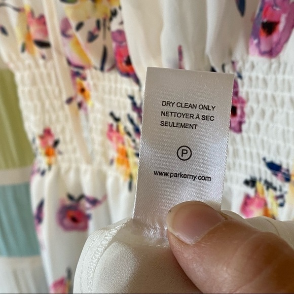 Parker NWT Smocked Dress Primose Flutter Sleeve Sz Med - Picture 4 of 10